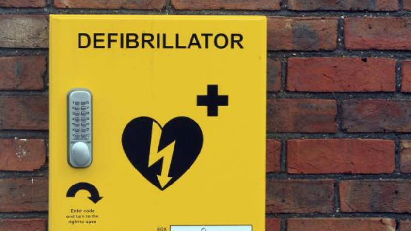 Roman Hill Public Defibrillator