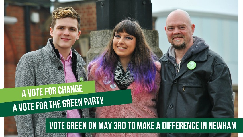 Let's make Newham Green this May!