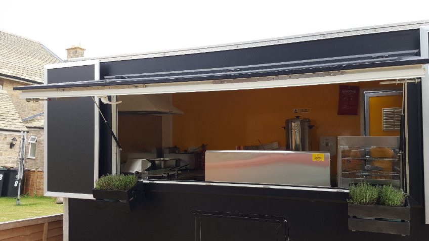 Corby Nightlight's Burger Van for the Homeless!