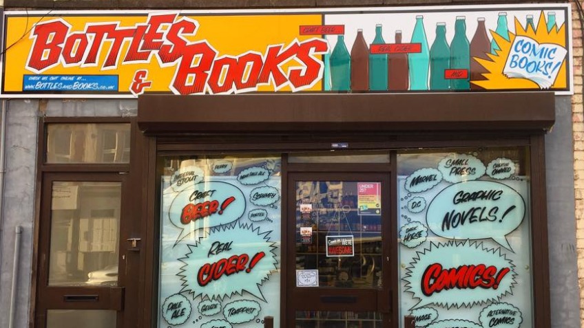 Bottles And Books New Bigger Shop!