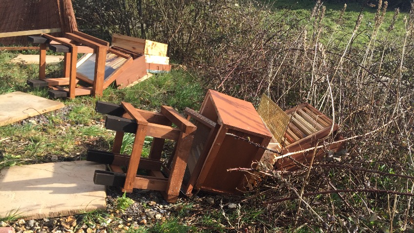 Honeybee Apiary Re-build