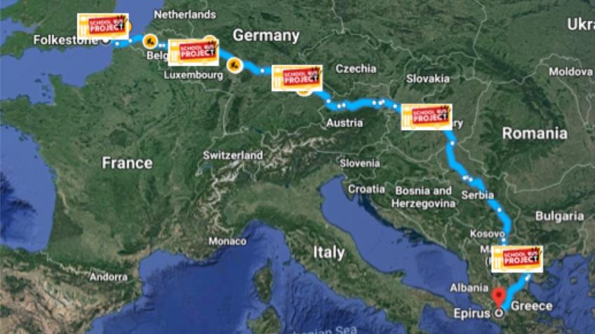 Help us get our new School Bus to Greece!