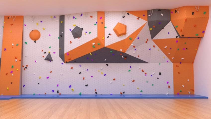 Sports Hall Refurbishment and New Climbing Wall