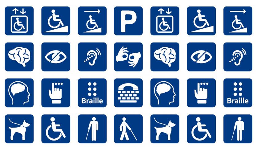 Support disabled people in society
