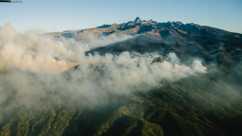 Mount Kenya Fires