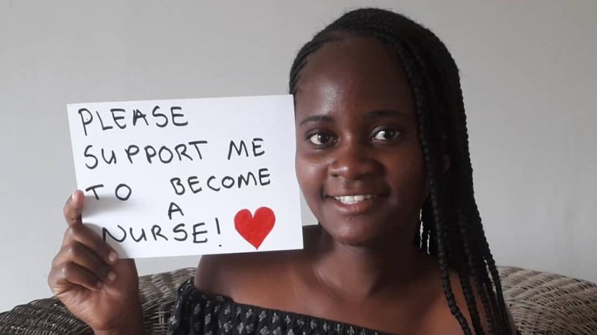 Support Brandina to become a nurse