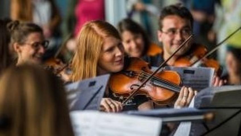 Aldworth Philharmonic at Reading Station 20th July