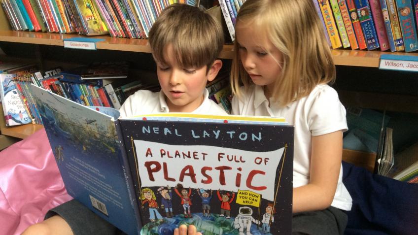 'A Planet Full of Plastic': a book in every school