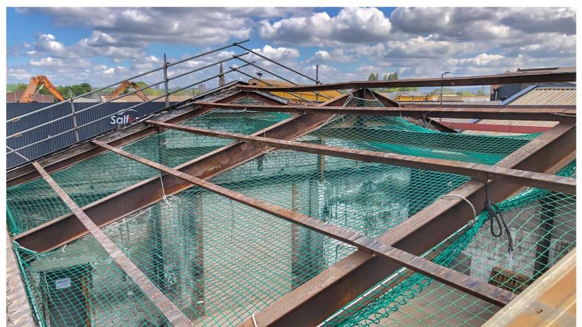 Help fund a new roof for our fire damaged workshop