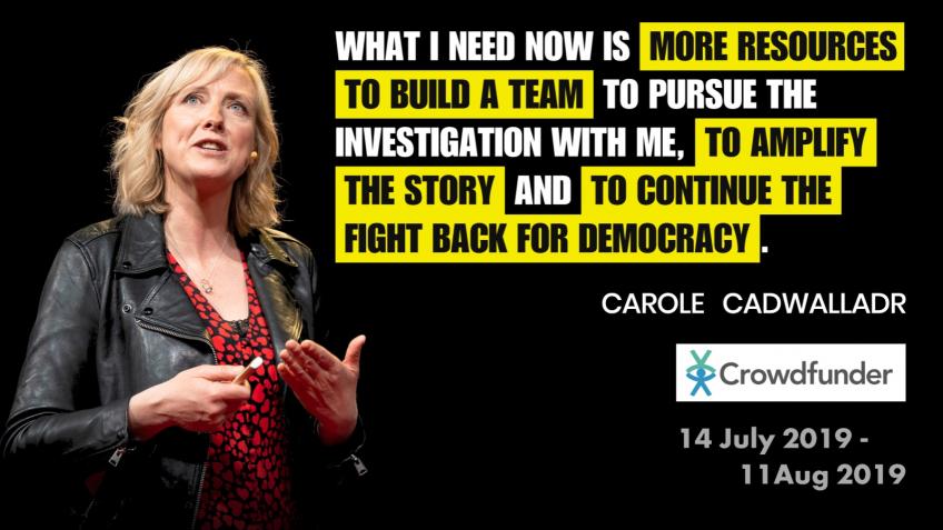 Join the Fight Back: Support Carole Cadwalladr