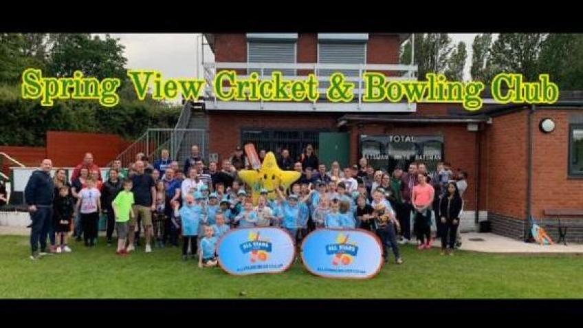 Introducing the community youth to Cricket
