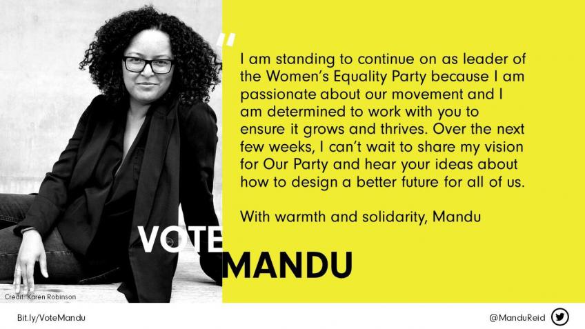 Vote Mandu for Leader of WEP