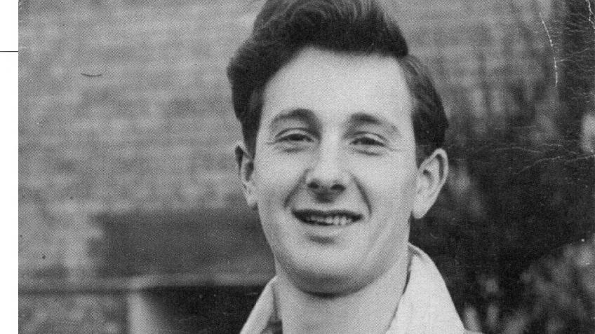 A blue plaque in Wilsden for Jeff Hall, footballer