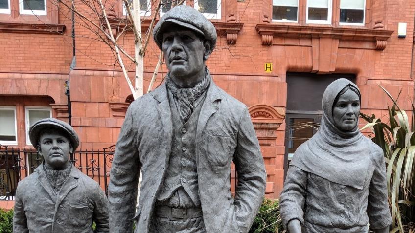 Wigan Miners Statue