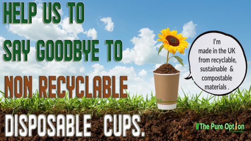 Say Goodbye to Non Recyclable Disposable Cups
