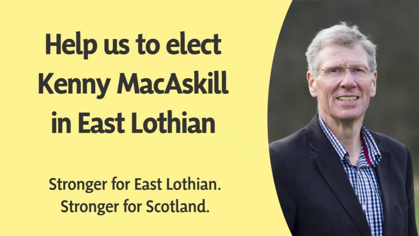 Help Kenny MacAskill win in East Lothian