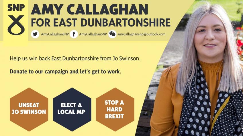 Elect Amy Callaghan as MP for East Dunbartonshire