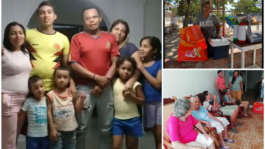 Helping families in Colombia
