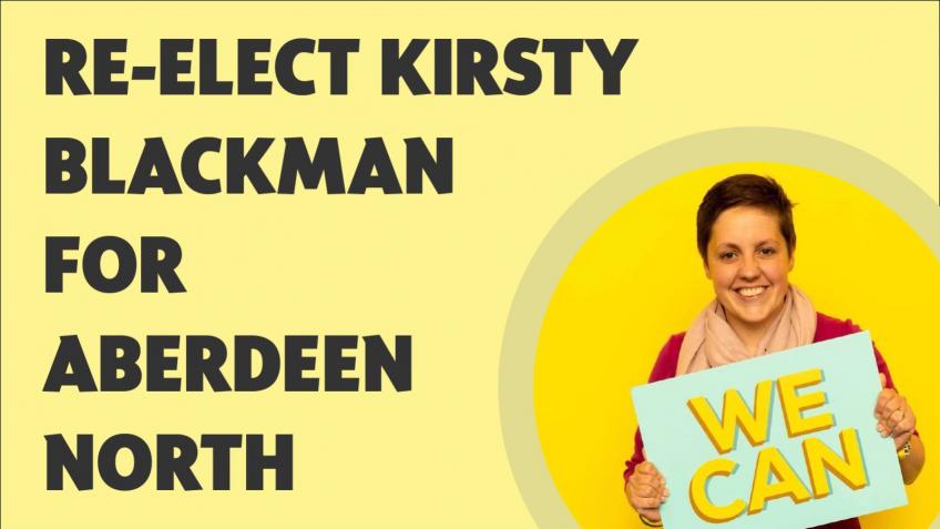 Help re-elect Kirsty Blackman for Aberdeen North
