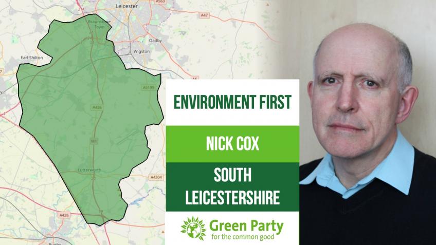 A Green Party candidate for South Leicestershire