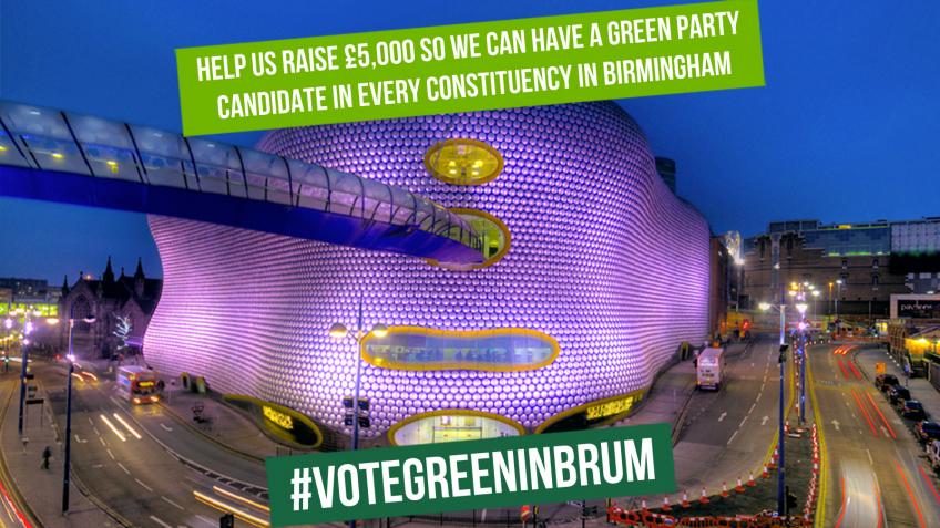 Birmingham Green Party General Election fundraiser
