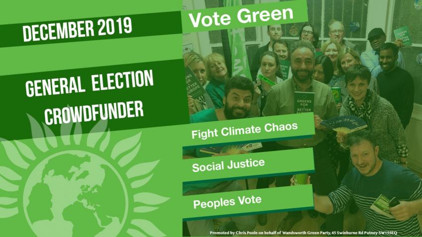 Wandsworth Green Party General Election fundraiser