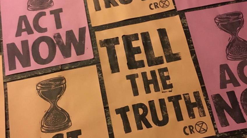 Fundraising for Extinction Rebellion Croydon