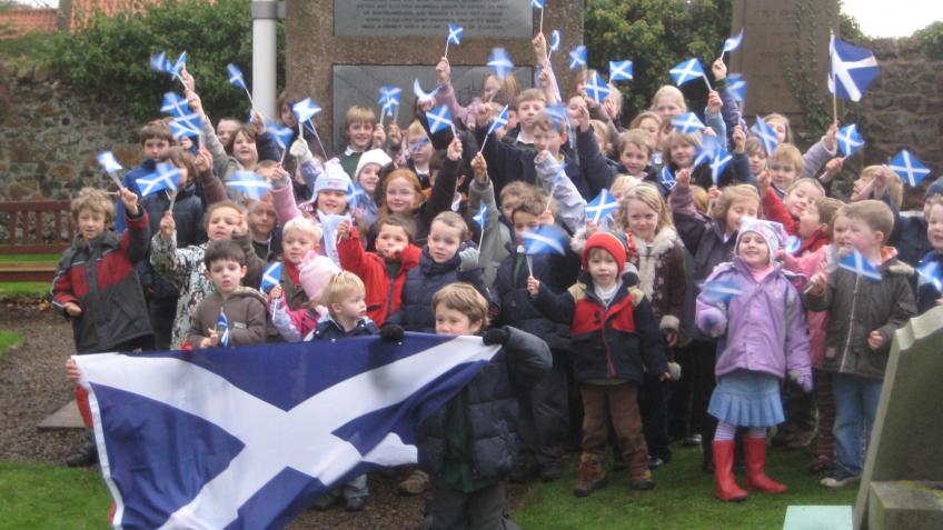 Birthplace of Scotland's National Flag