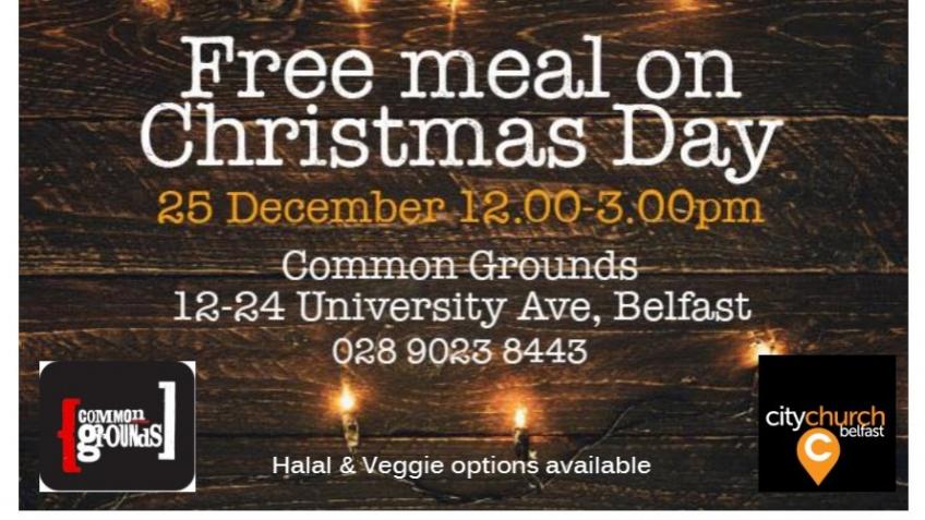 Free Community Christmas Day Meal 2019