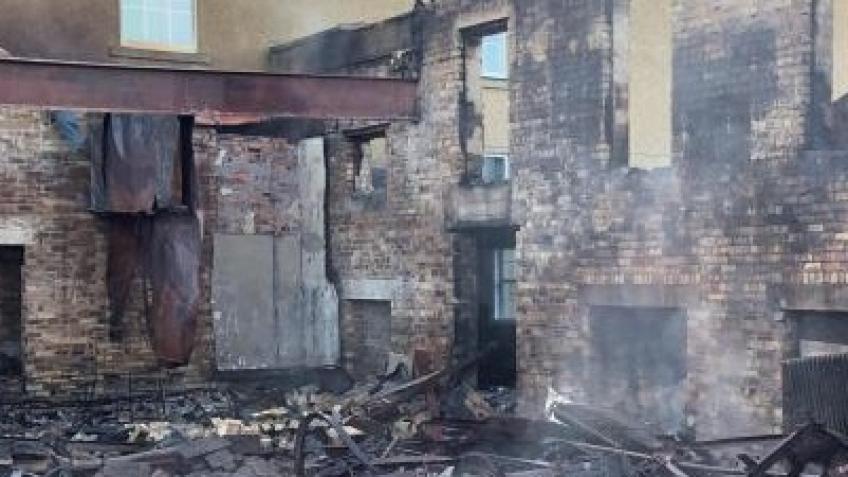 Peebles High School Fire Recovery