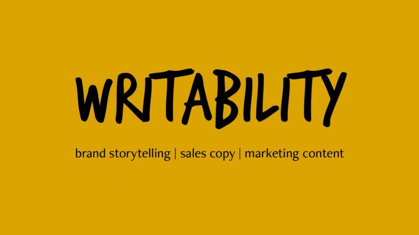 Writability: find the right words for your brand