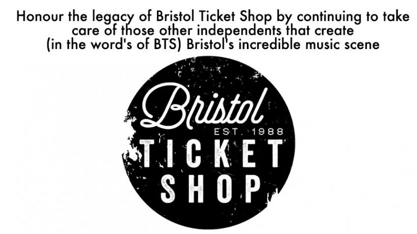 Bristol Ticket Shop Fundraiser
