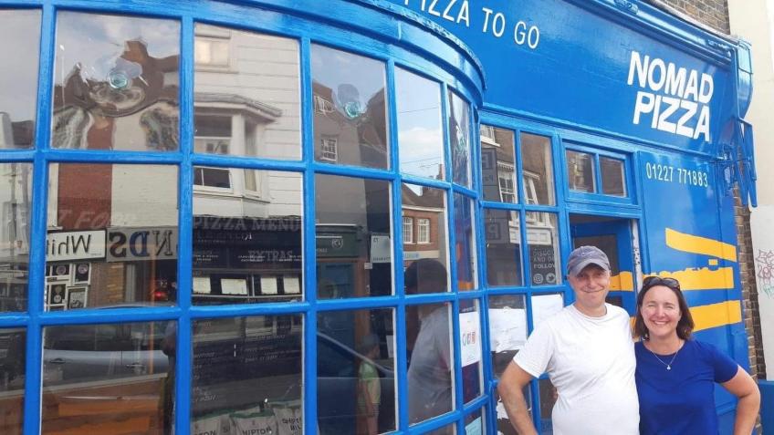 Bringing award-winning fresh pizza to Whitstable