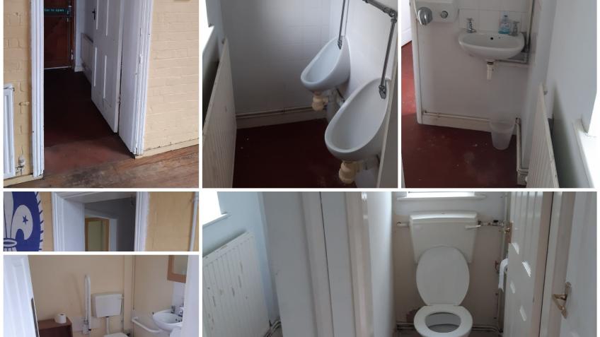 1st Coddington Scout Group - Toilet upgrade