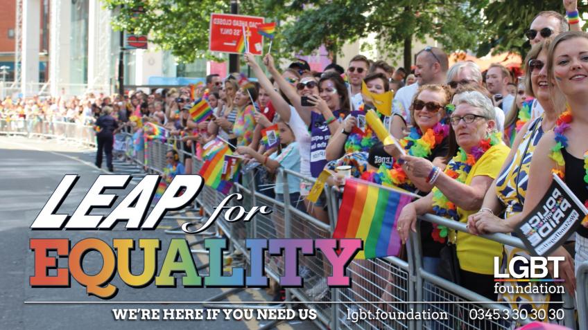 Help save LGBT lives: take a #LEAPforEQUALITY