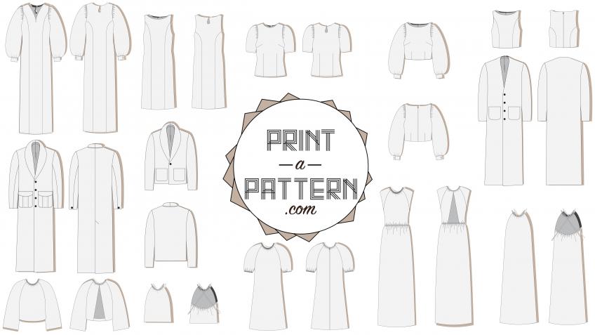 Print-a-Pattern : Sustainable Sewing Patterns