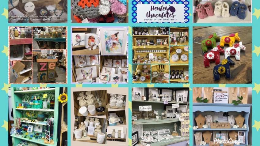 To take an empty shop & fill it with local crafts