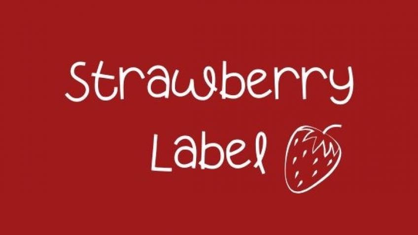 Strawberry Label