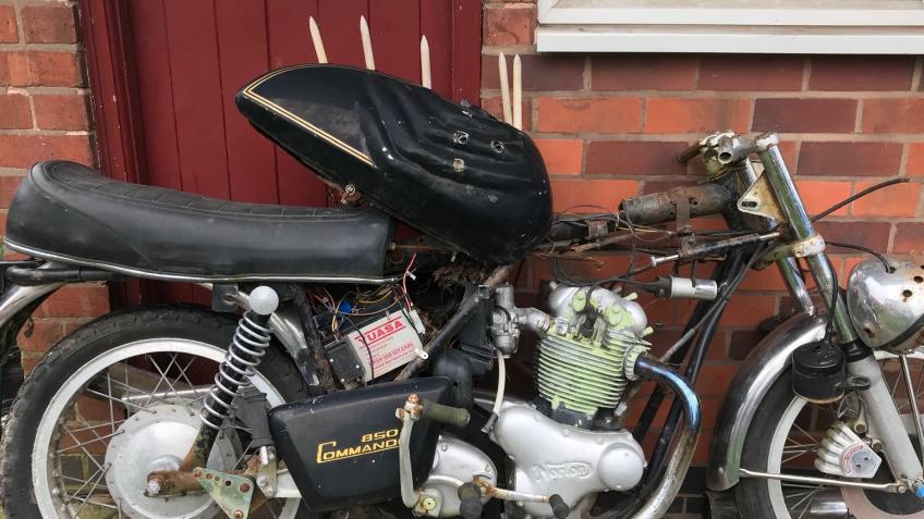 I Bought A Vampire Motorcycle Prop Restoration