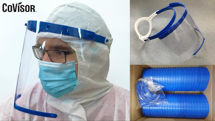 CoVisor: Mass-Produced Face Shields for the NHS