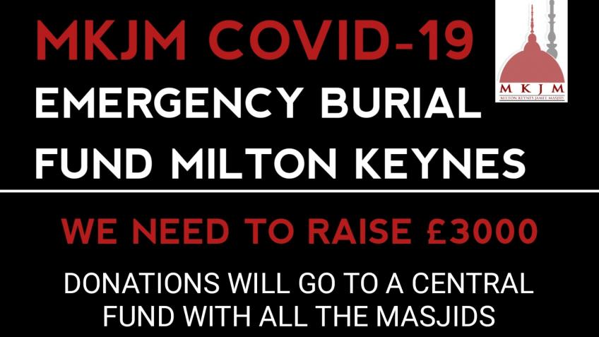 MKJM COVID-19 EMERGENCY BURIAL FUND MILTON KEYNES