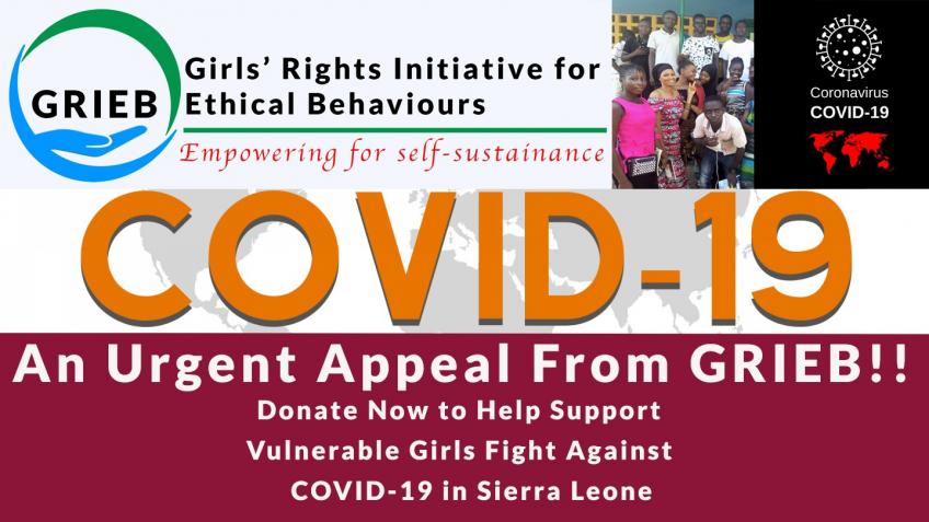 GRIEB's COVID-19 Lockdown Initiative for Girls.