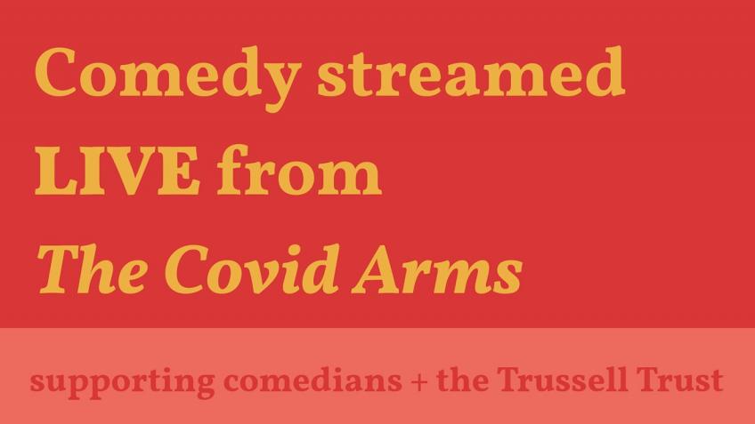 Comedy at The Covid Arms Sat 18 April