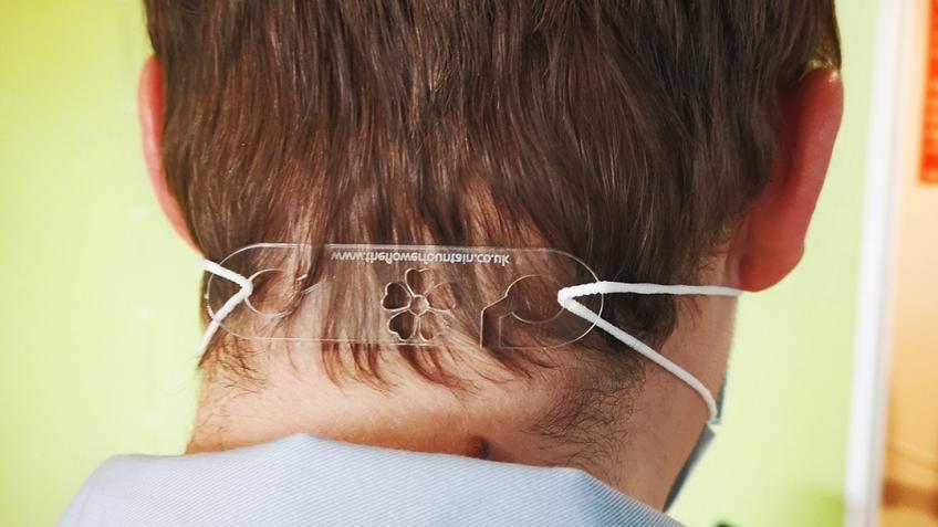 Face mask ear saver clips