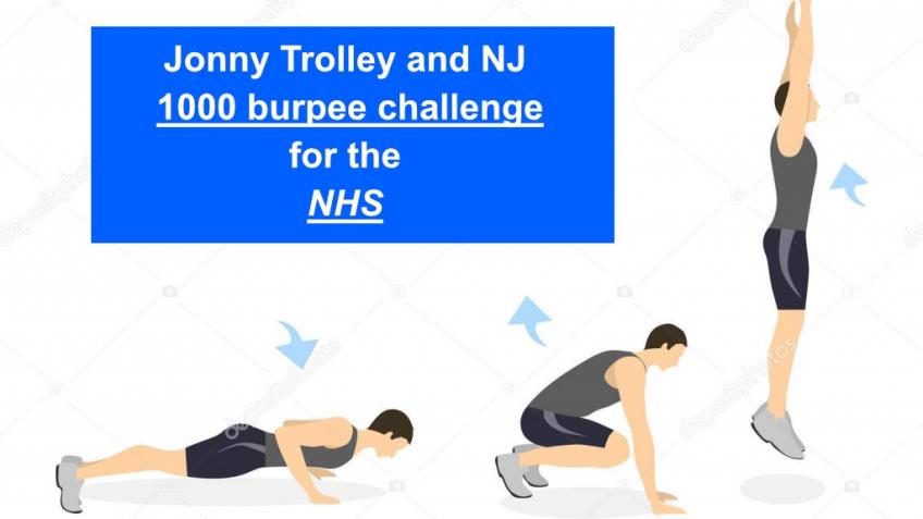 NJ and Jonny Trolley's 1000 Burpees
