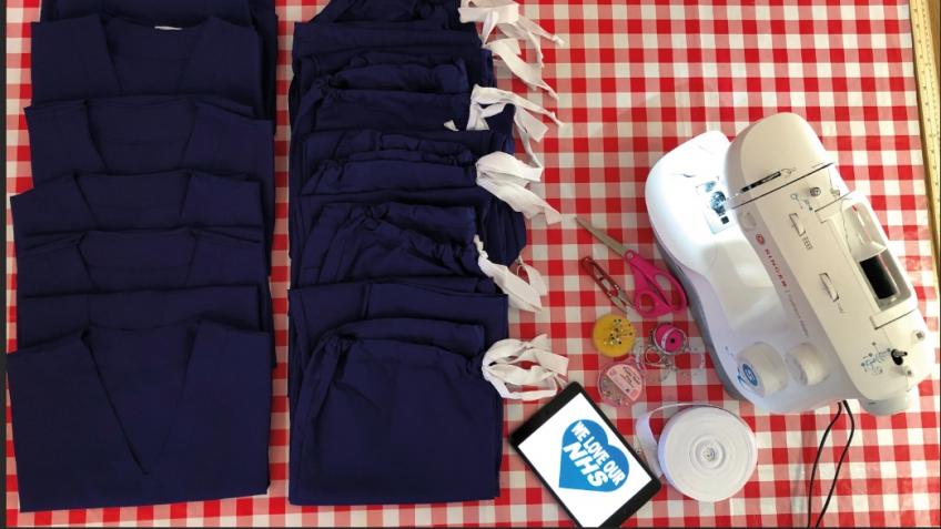 Frontline friends: scrubs for NHS & care workers