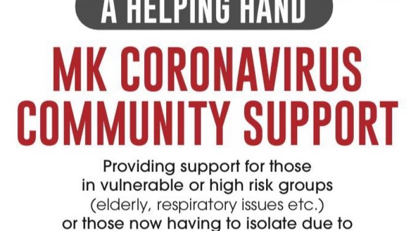 Mk coronavirus community support