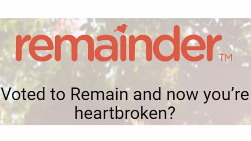 Remainder: Dating & social app for Remain voters