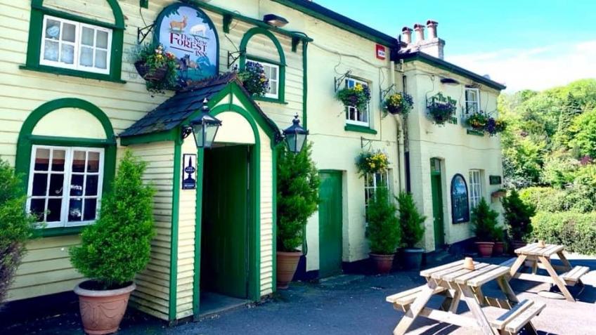 The New Forest Inn together with "The Covid Arms