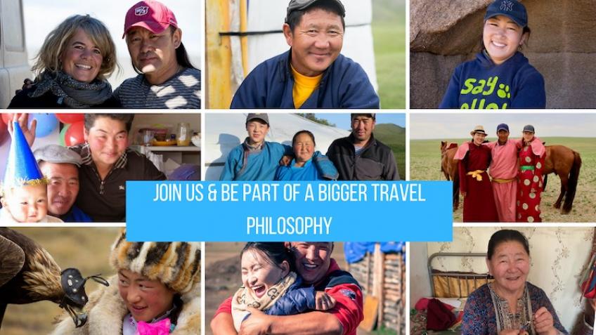 Be part of a bigger travel philosophy